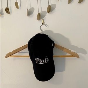 Vs “pink” black sports hat